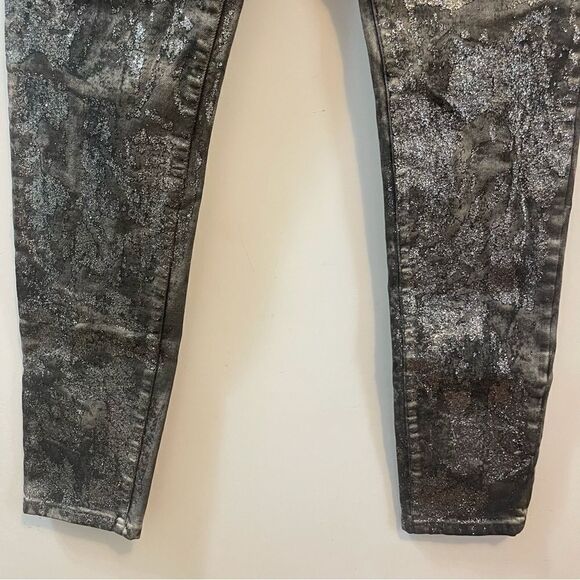 Faith Connexion Grey metallic jeans in size 29 - Picture 4 of 8